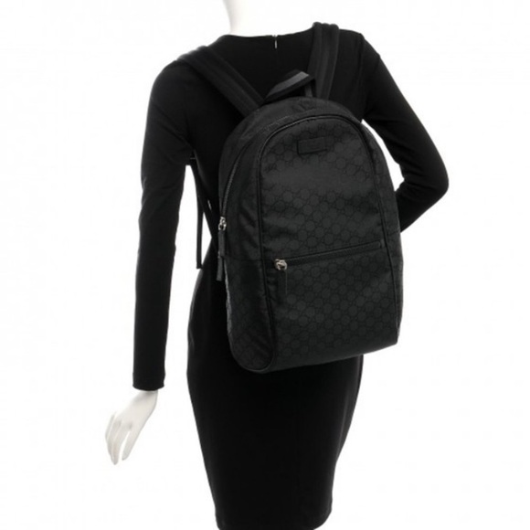 Gucci GG Nylon slim black 100% authentic - Picture 7 of 7